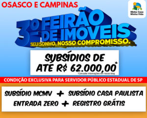3º Feirão de Imóveis: Seu sonho, nosso compromisso