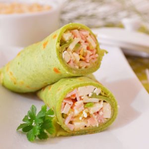 Receitas: Panqueca de Couve